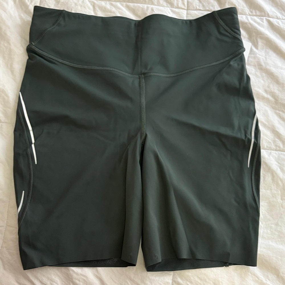 Lululemon Dark Green Athletic Shorts